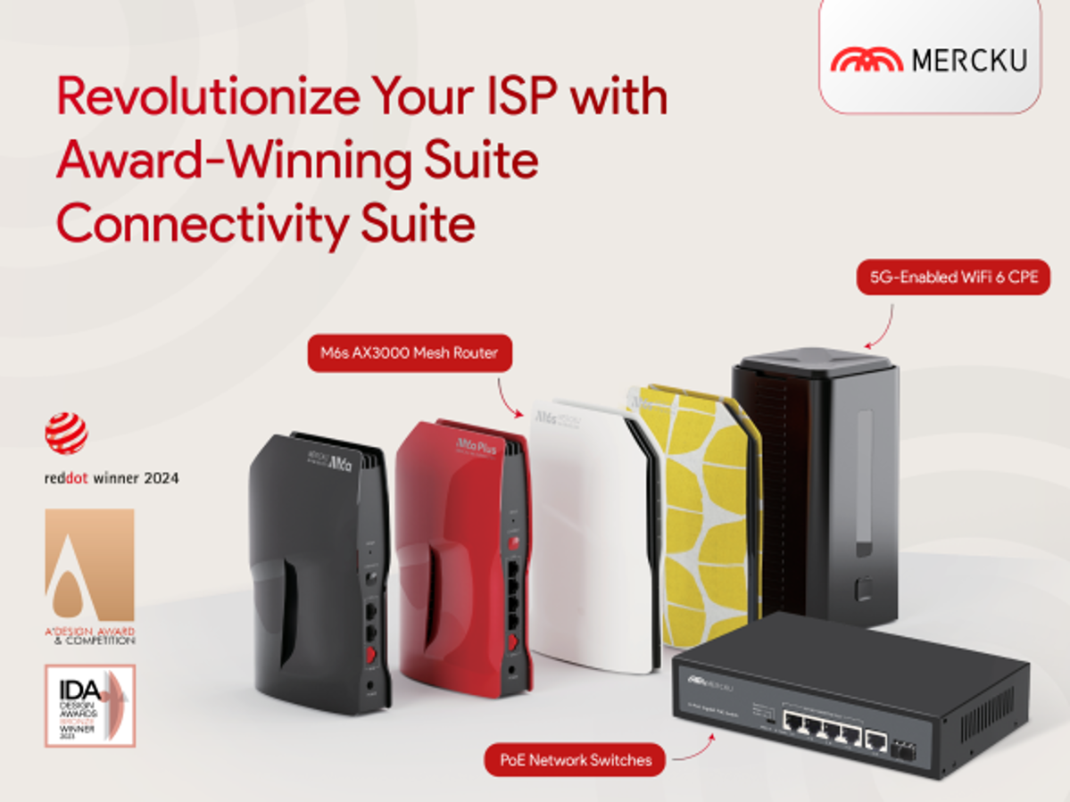 Revolutionize your ISP with the Award-Winning Suite Connectivity Suite from Mercku 